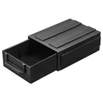 TRU COMPONENTS TC-12277180 ESD viewing box conductive 138x93x46mm black