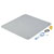 TRU COMPONENTS TC-12356316 ESD mat set Grey 550x550x2mm Antistatic Mat