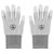 TRU COMPONENTS TC-12539860 ESD gloves Light grey Size XL 1 Pair