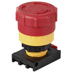 TRU COMPONENTS TC-12835272 EPO switch Button Red 1 pc Actuators & Buttons