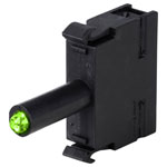 TRU COMPONENTS TC-12835280 LED Green Module 12-24V AC/DC 1 pc Light Sockets