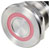 TRU COMPONENTS TC-12835296 Push button 24V 0.5A Red Ø25mm IP65 momentary