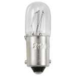 TRU COMPONENTS TC-12842732 Small tube bulb 240V 3W BA9s Warm white