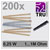 TRU COMPONENTS TC-12888448 Metal film resistor set 0.25 W 1 percent 200 pcs