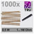 TRU COMPONENTS TC-12888492 Carbon film resistor set Axial lead 0.5W 5% 1000 pc