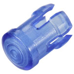 TRU COMPONENTS TC-13030652 Diffusor Blue Transparent Suitable for 3mm LEDs