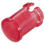 TRU COMPONENTS TC-13030664 Diffuser Red Transparent For 5 mm LED