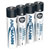 Ansmann 5030882 AAA - Pack of 4 1000mAh NiMH AAA batteries