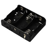 TRU COMPONENTS TC-13220496 Battery tray 3x C Solder lug 60 x 80 x 22 mm