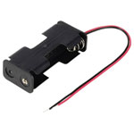 TRU COMPONENTS TC-13220504 Battery tray for 2x AA 57 x 17 x 26 mm with cable