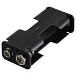 TRU COMPONENTS TC-13220508 Battery tray 2x AA 60x17x26mm Stud and socket