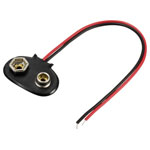 TRU COMPONENTS TC-13220520 Battery clip 9V PP3 Stud socket LxW 26x19mm