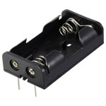 TRU COMPONENTS TC-13220528 Battery tray 2x AA Pin contact 59x33x15mm Holder