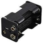 TRU COMPONENTS TC-13220540 Battery tray 4x AA Stud and socket 61x32x29 mm