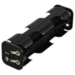 TRU COMPONENTS TC-13220552 Battery tray 8x AA Solder lug LxWxH 108x32x29 mm