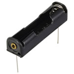 TRU COMPONENTS TC-13220560 Battery tray 1x AAA Pin contact 50x13x12mm