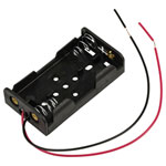 TRU COMPONENTS TC-13220616 Battery tray 2x AA Cable 60x33x14.6mm