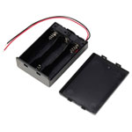 TRU COMPONENTS TC-13220628 Battery tray 3x AA Cable Size 70x49x19mm