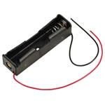 TRU COMPONENTS TC-13220688 Battery tray 1x 18650 Cable 76x21x18mm