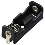 TRU COMPONENTS TC-13220696 Battery tray 1x N Solder lug 36x13x12mm