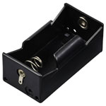 TRU COMPONENTS TC-13220736 Battery tray 1x D Solder lug 68x35x27 mm