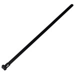TRU COMPONENTS TC-13340652 Cable tie Black 250mm 7.6mm Releasable UV-proof
