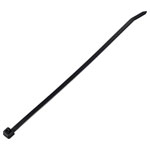 TRU COMPONENTS TC-13340664 TC-RT-200-4.6-B Cable tie Black Releasable 200mm