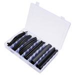 TRU COMPONENTS TC-13388816 Heatshrink set Black 3:1 shrinkage 70 pieces