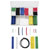 TRU COMPONENTS TC-13388824 Heatshrink set Black Green Red White Blue Yellow 17