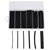 TRU COMPONENTS TC-13388832 Heatshrink set Black 160 pcs 2:1 shrink ratio