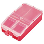 TRU COMPONENTS TC-13446148 Assortment box 113x60x30mm 2 compartments 1 pc