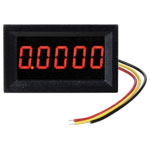 TRU COMPONENTS TC-13461612 Digital rack-mount meter red panel display