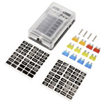 TRU COMPONENTS TC-13473380 Fuse Box 12 Way 5A 10A 15A 20A Car Fuses