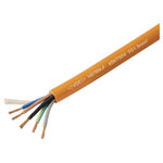 TRU COMPONENTS TC-13537016 Rubber cable Orange H07RN-F 5 G 1.5 mm² per metre
