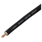 TRU COMPONENTS TC-13537068 Rubber cable H07RN-F 1x6 mm² Black per metre