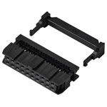 TRU COMPONENTS TC-13537792 Pin connector strain relief 2.54mm 20 pins 2 rows