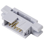 TRU COMPONENTS TC-13537804 Pin connector sleeve 2.54mm spacing 10 pins 2 rows