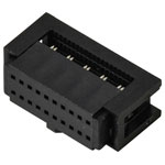 TRU COMPONENTS TC-13537820 Pin connector 1.27mm spacing 20 pins 2 rows