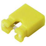 TRU COMPONENTS TC-13537840 Shorting jumper 2.54mm spacing 2 pins per row