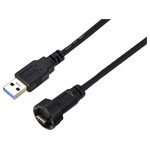 TRU COMPONENTS TC-13543592 USB-C 3.0 to USB Male Cable Waterproof 0.5 m Plastic