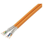 TRU COMPONENTS TC-13577060 Network cable CAT 7 Orange 50 m Unassembled