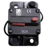 TRU COMPONENTS TC-13596596 Fuse circuit breaker 80A Black Car Fuses