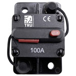 TRU COMPONENTS TC-13596600 Fuse circuit breaker 100A Black Automotive Fuse