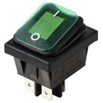 TRU COMPONENTS TC-13599532 Toggle switch 250V AC 16A 2x Off/On IP65 latch