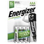 Energizer E300624400 Extreme HR03 AAA Battery Rechargeable NiMH 800 mAh 4pc