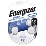 ENERGIZER® E301319300 Ultimate Lithium Coin Cell CR2032 3V 235 mAh - 2 Pack