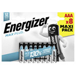 Energizer E303321300 Max Plus AAA Battery Alkali-Manganese 1.5V 8 pc(s)