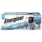 Energizer E303865501 Max Plus AA Battery Alkali-Manganese 1.5V 50 pc(s)