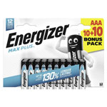 Energizer E304145700 Max Plus AAA Battery Alkali-Manganese 1.5V 20 pc(s)