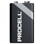 Duracell PC1604 6LR61 PROCELL CONSTANT Alkaline Batteries 9V/PP3 - Single